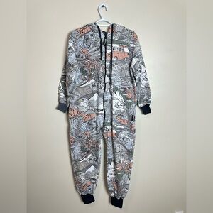 Thuggies Size S Adventure Print One Piece